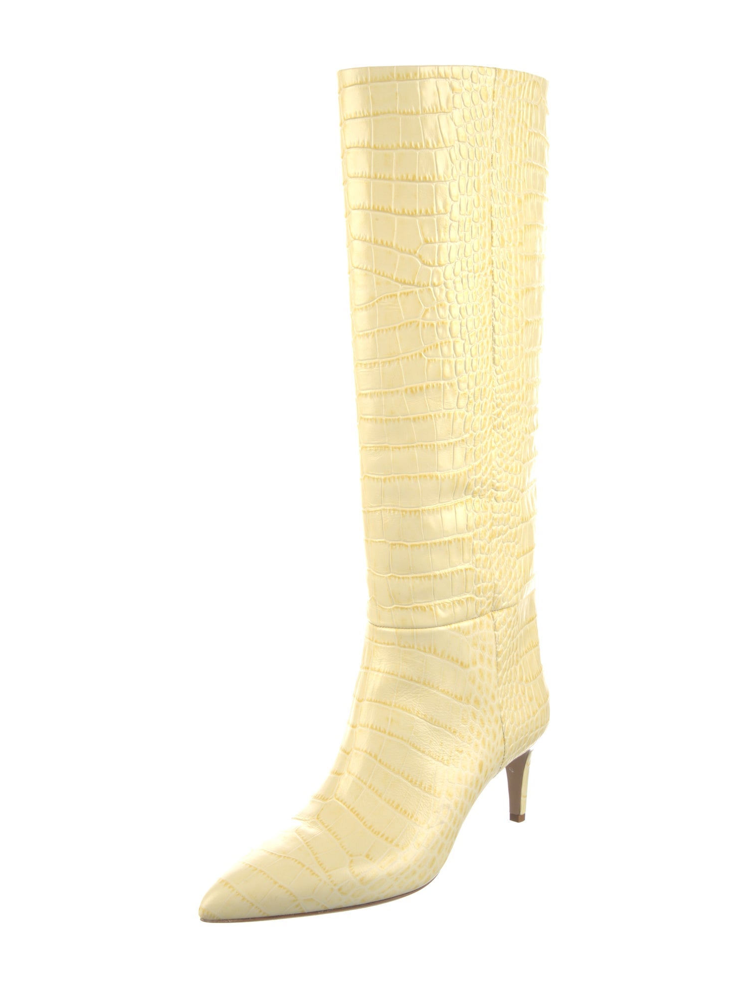 Paris Texas Embossed Leather Boots