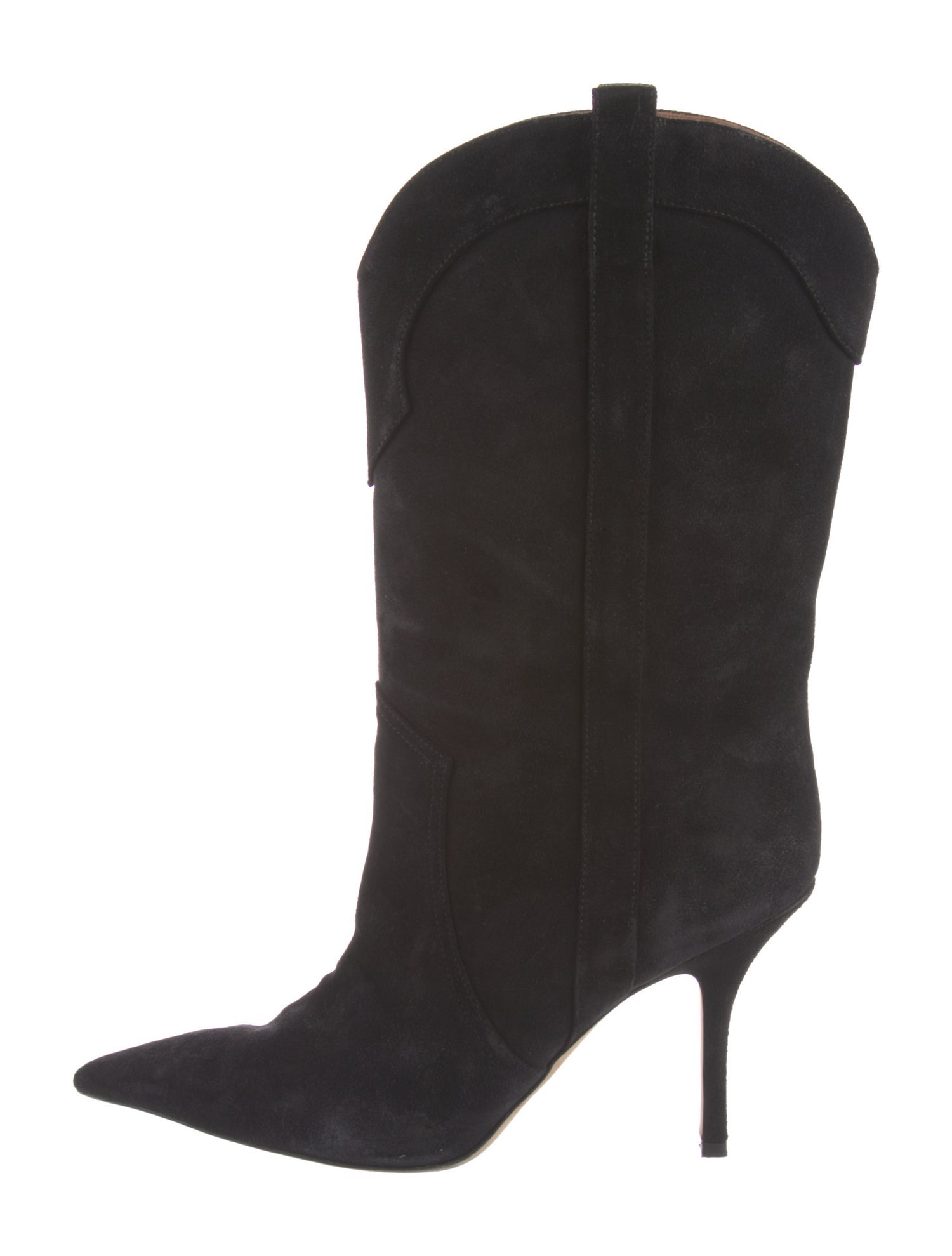 Paris Texas Suede Western Boots