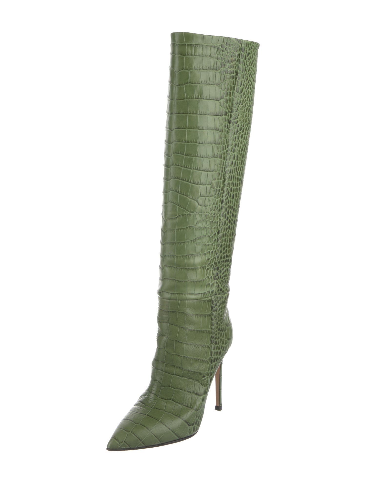 Paris Texas Embossed Leather Boots