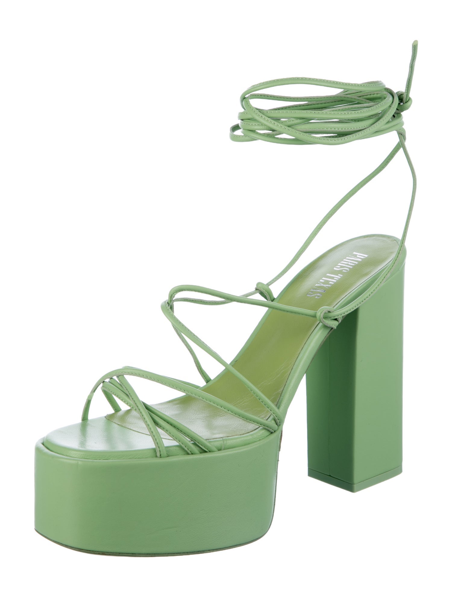 Paris Texas Leather Sandals