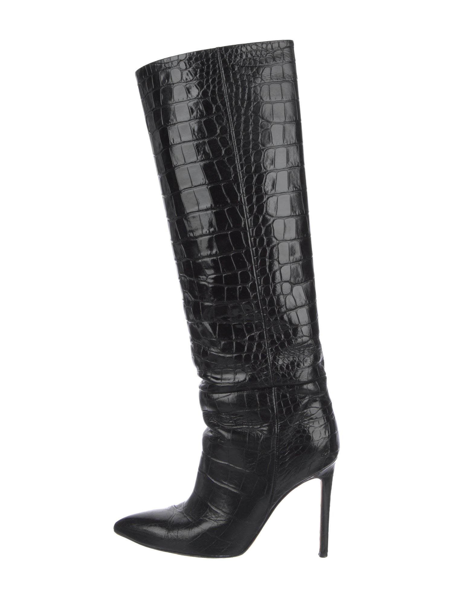 Paris Texas Embossed Leather Boots