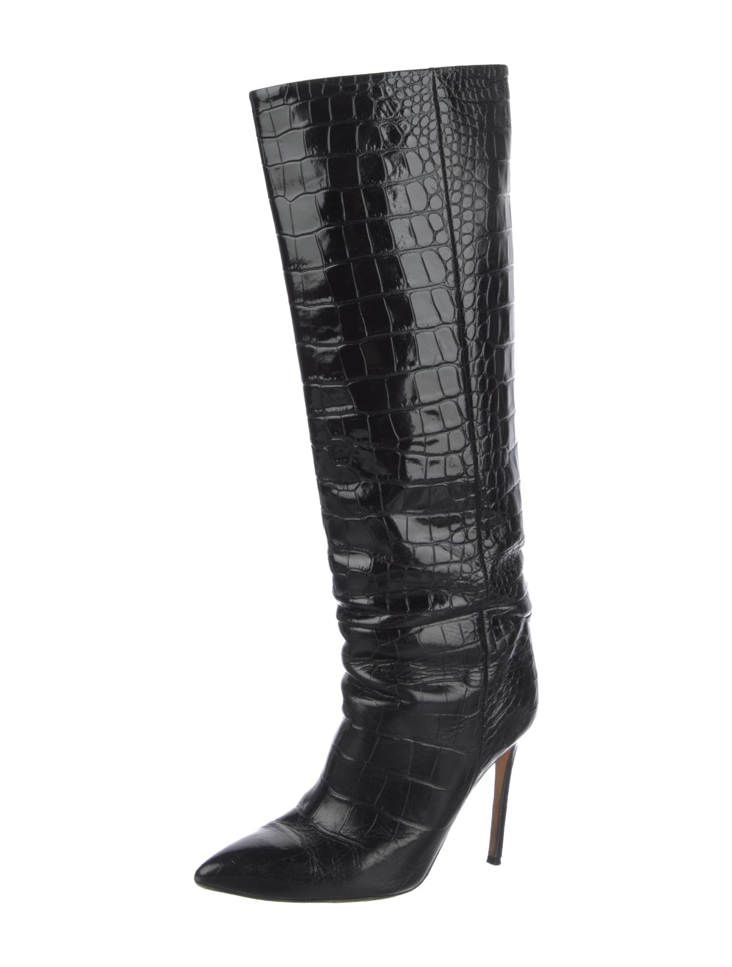 Paris Texas Embossed Leather Boots