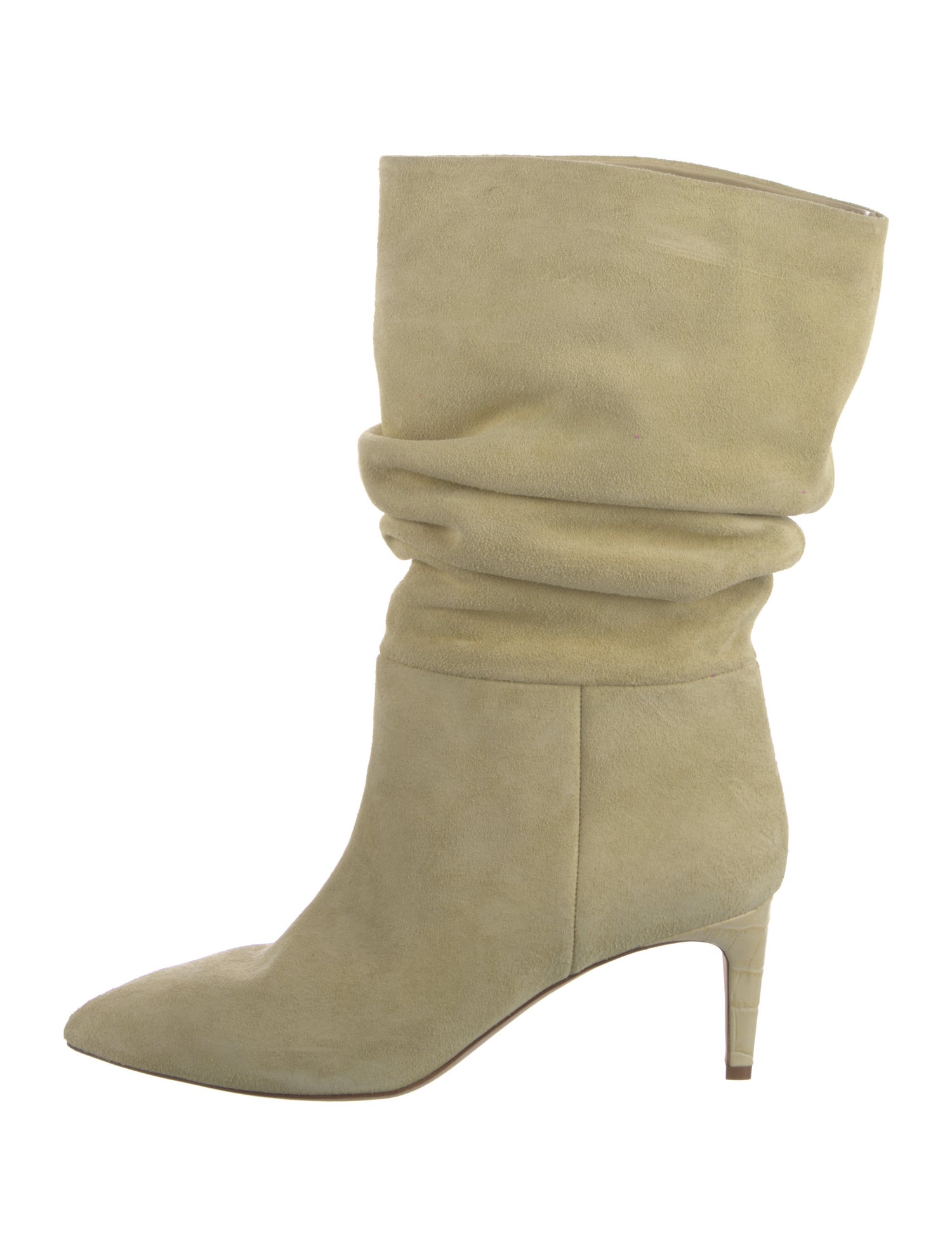 Paris Texas Suede Slouch Boots
