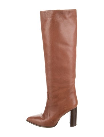Pre-owned Paris Texas Leather Boots In Brown