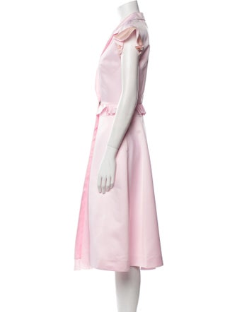 Paskal V-Neck Midi Length Dress