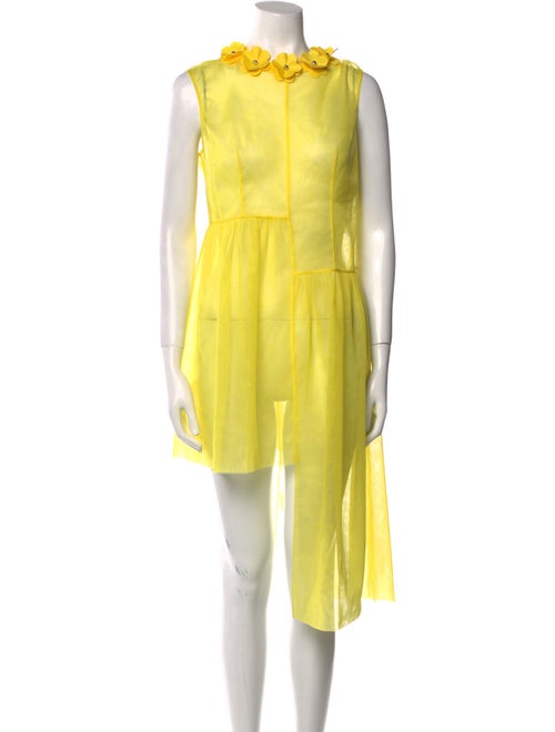 Paskal Mock Neck Midi Length Dress