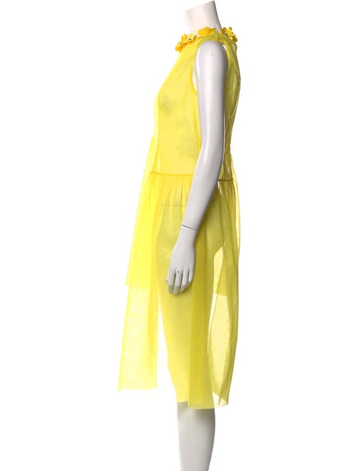 Paskal Mock Neck Midi Length Dress