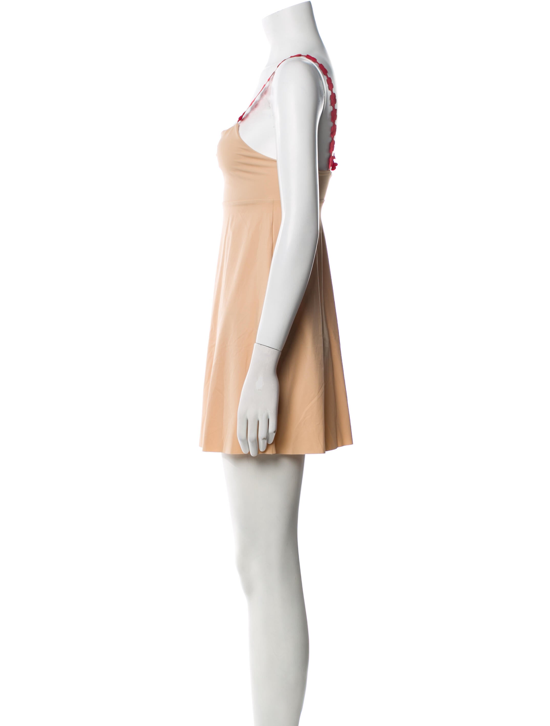 Paskal Square Neckline Mini Dress