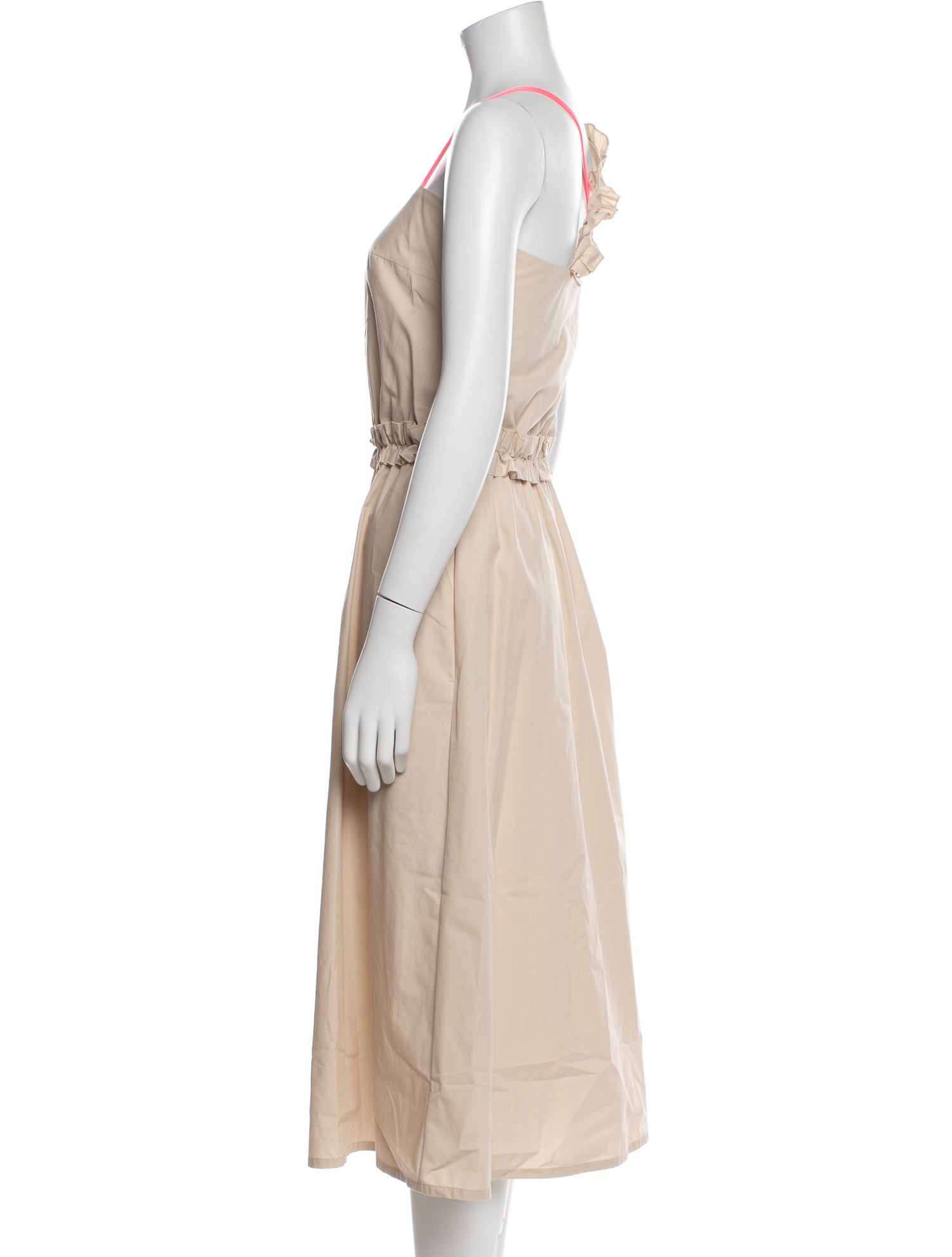 Paskal Square Neckline Long Dress