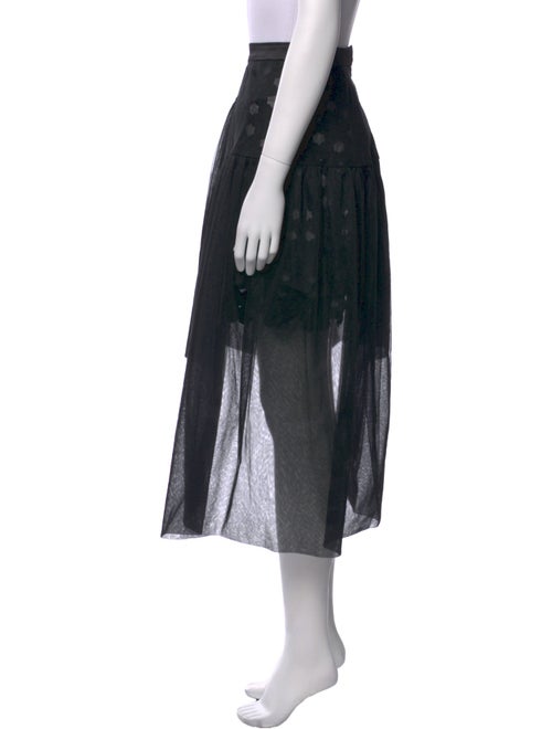 Paskal Printed Knee-Length Skirt