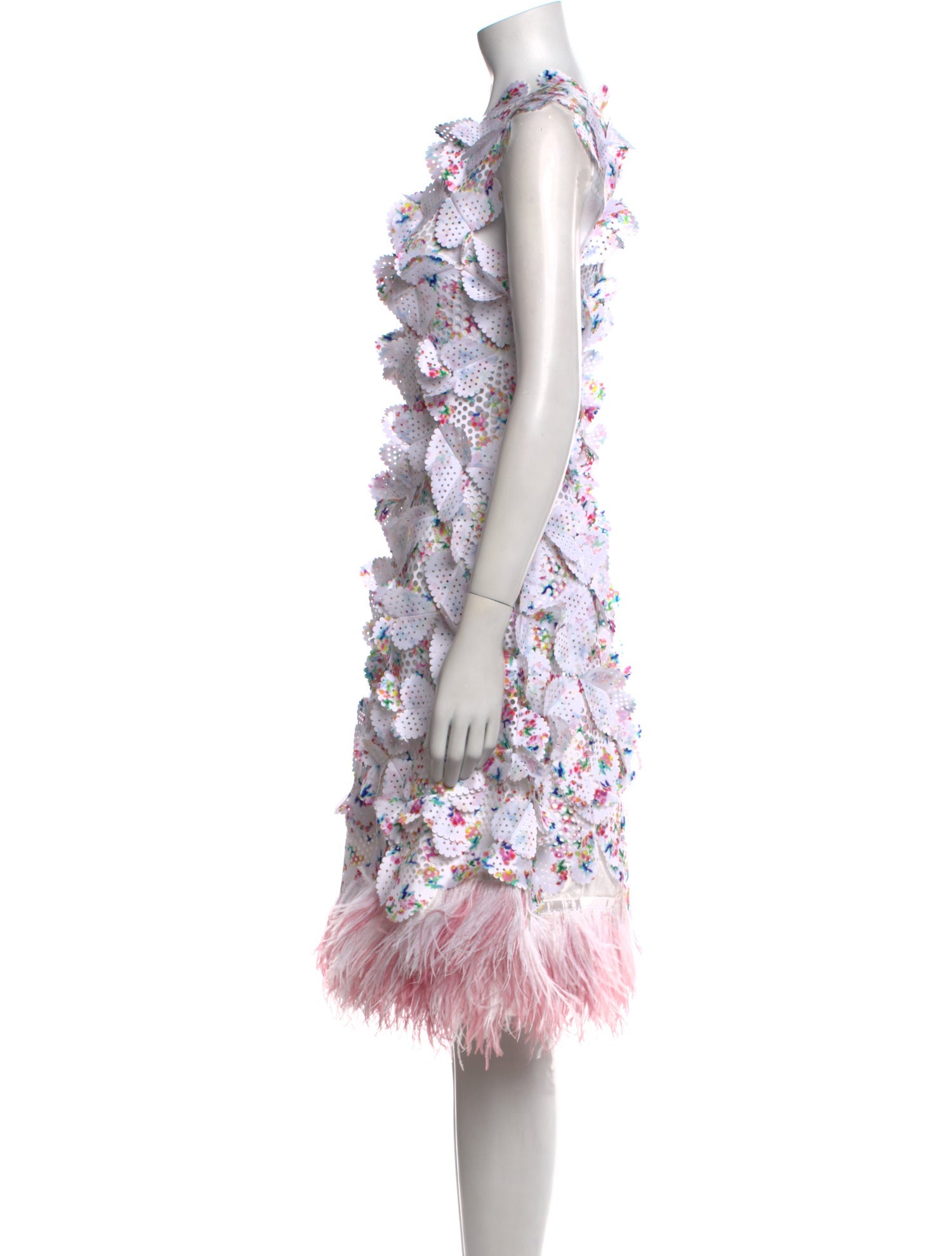 Paskal Printed Knee-Length Dress