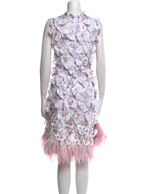 Paskal Printed Knee-Length Dress