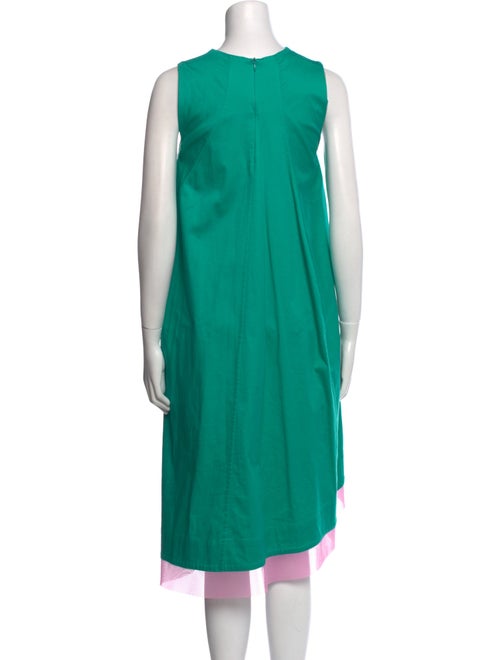 Paskal Crew Neck Knee-Length Dress