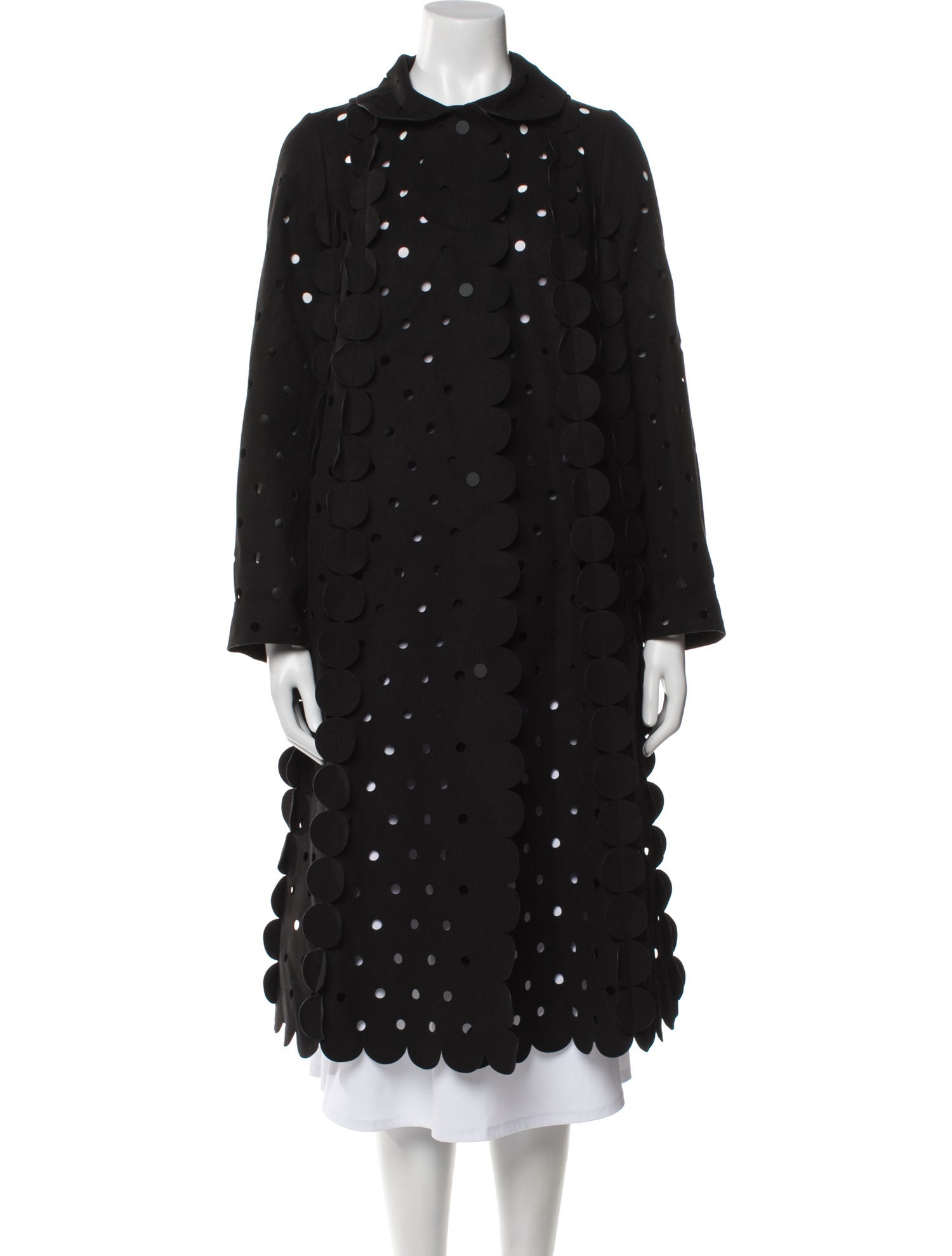 Paskal Printed Faux Fur Coat