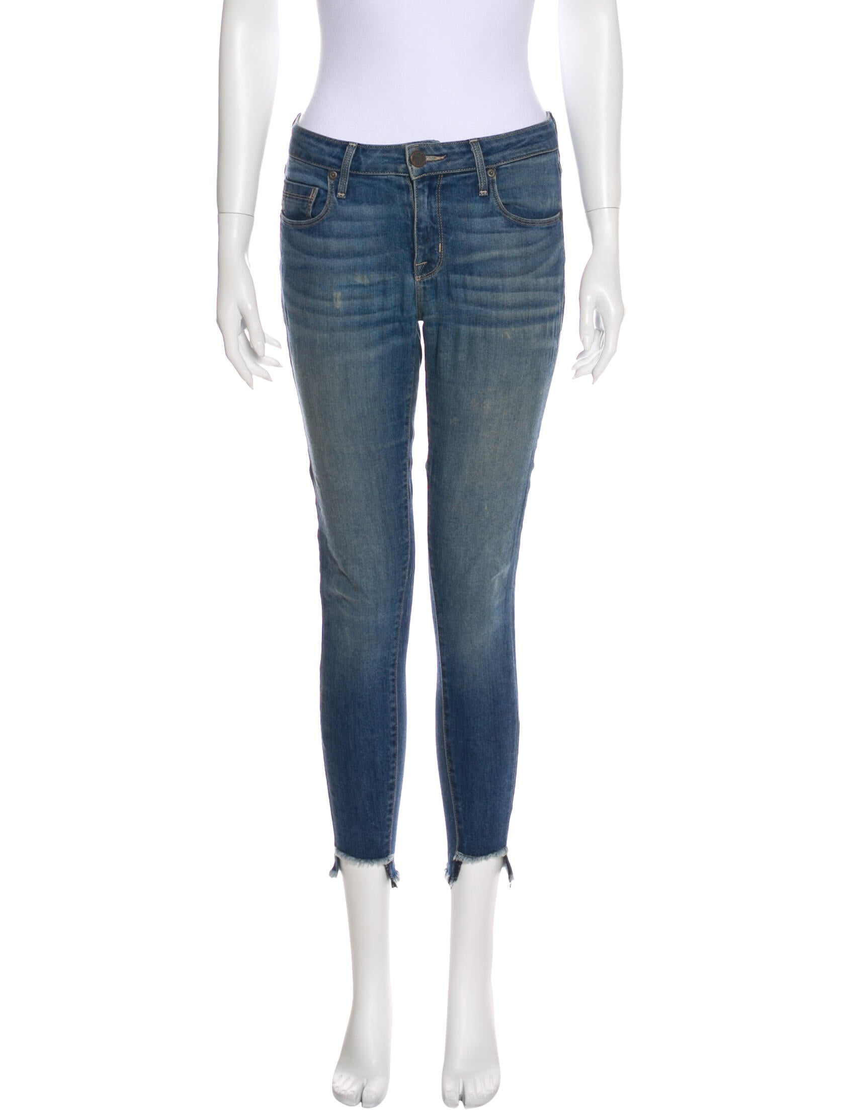 Parker Smith Mid-Rise Skinny Leg Jeans