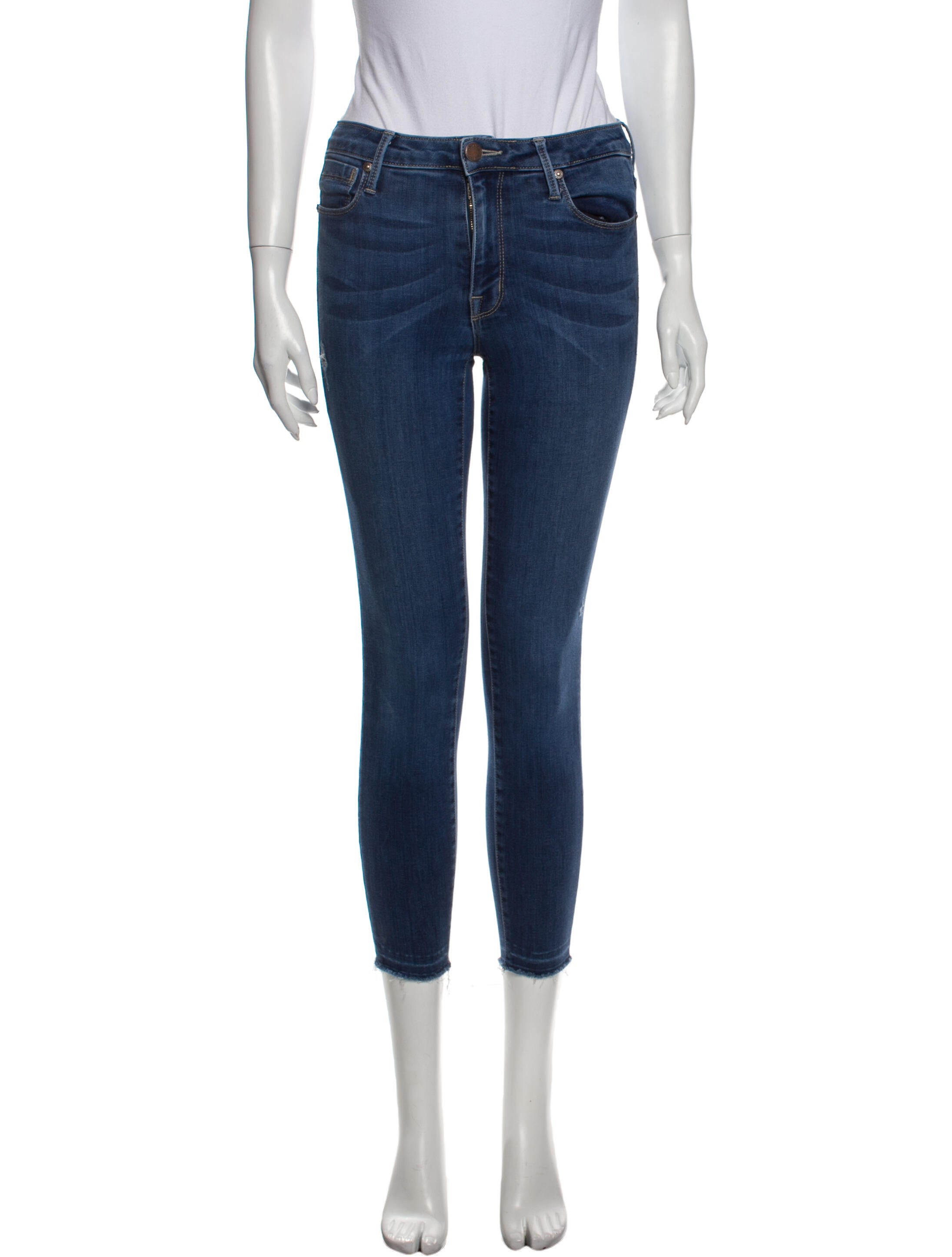 Parker Smith Mid-Rise Skinny Leg Jeans