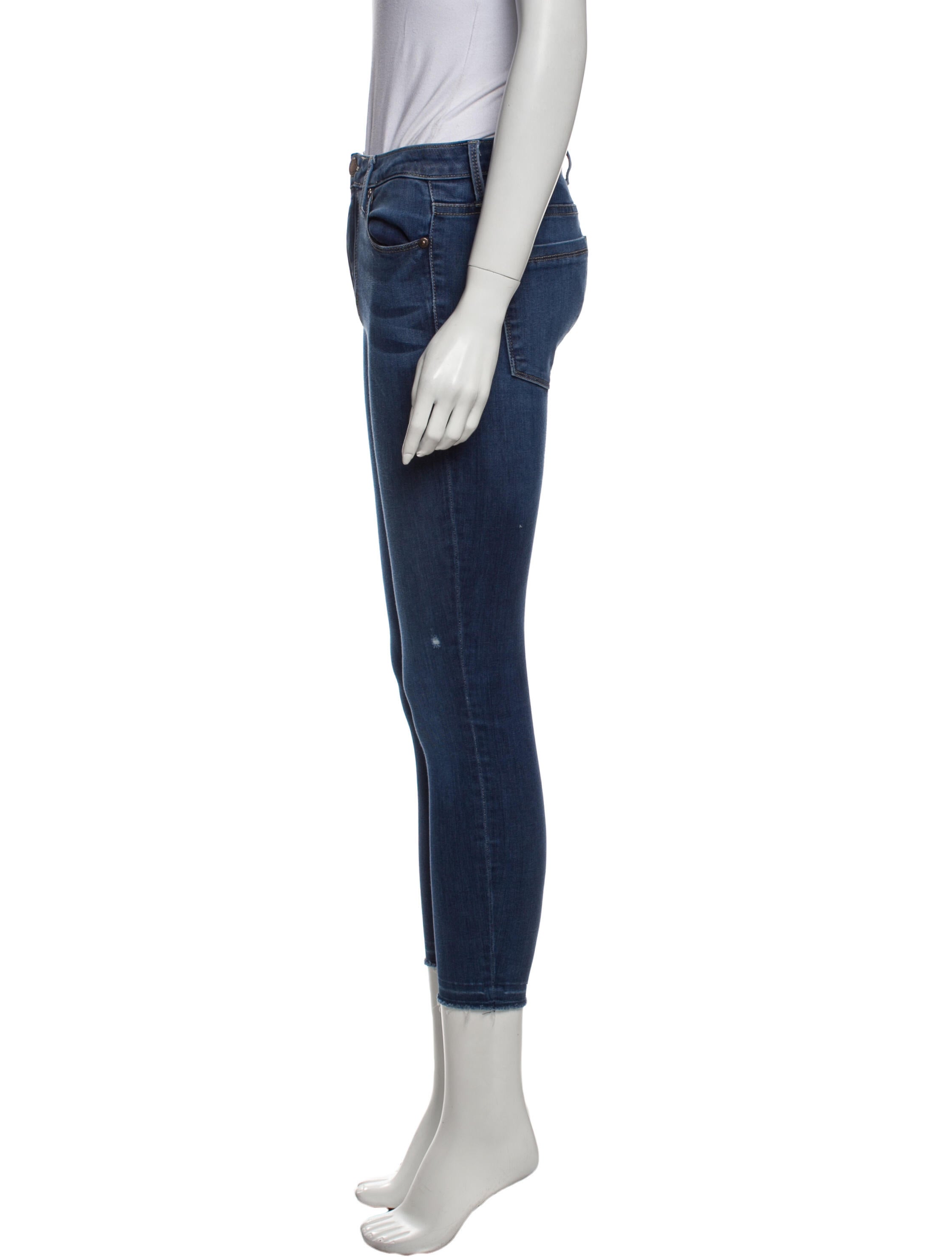 Parker Smith Mid-Rise Skinny Leg Jeans