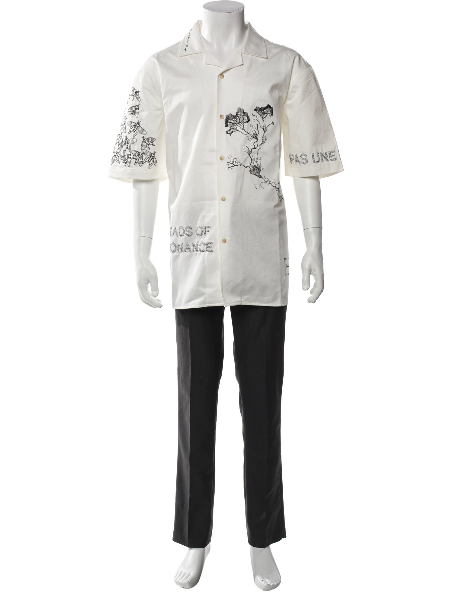 Pas Une Marque Graphic Print Short Sleeve Shirt