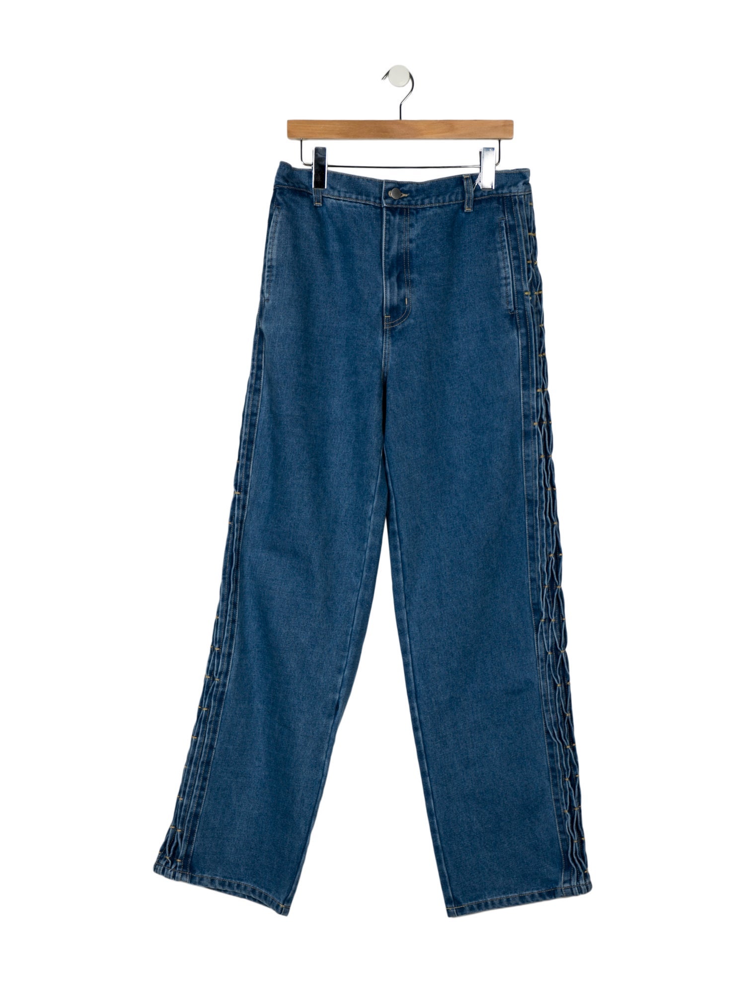 Pas Une Marque High-Rise Wide Leg Jeans