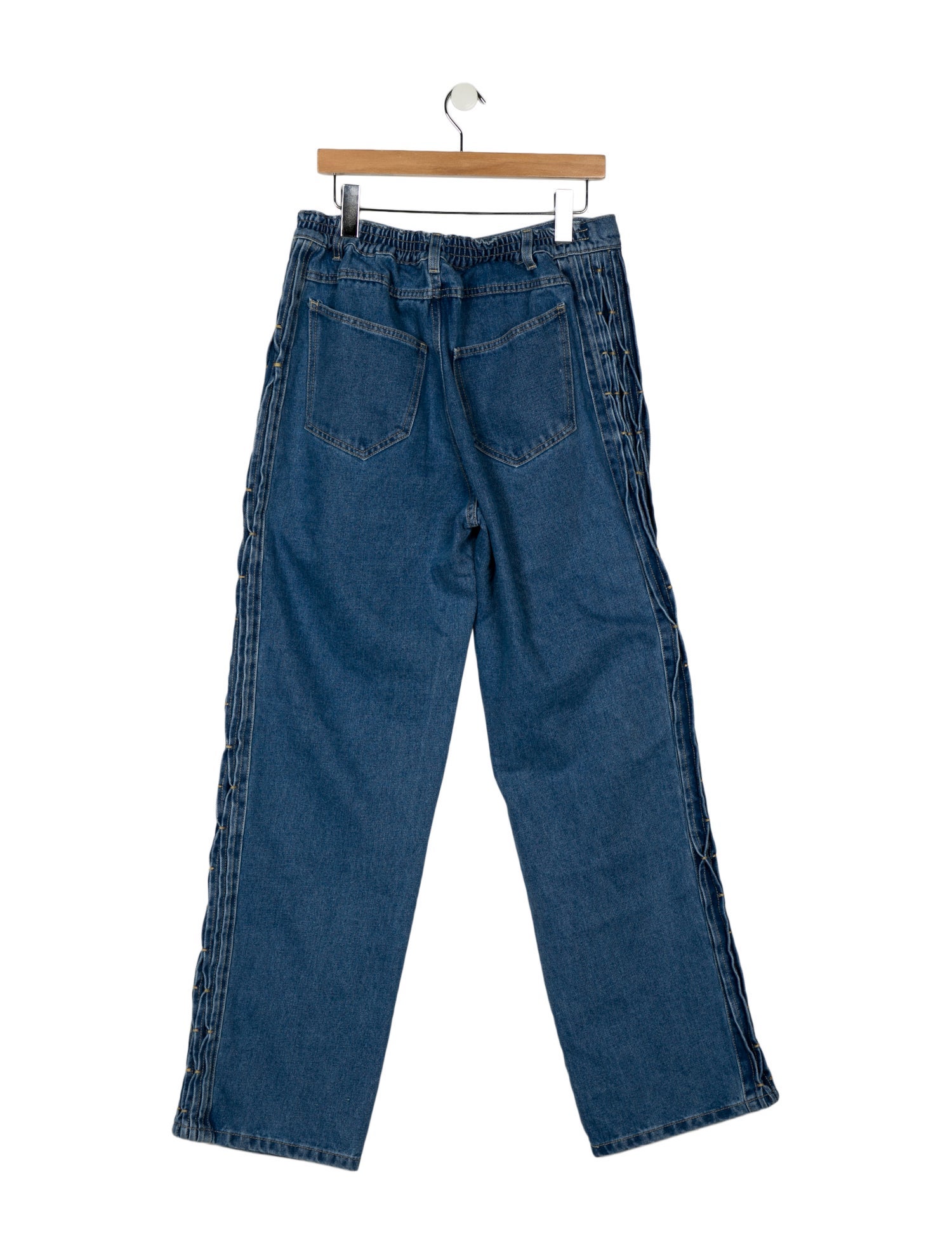 Pas Une Marque High-Rise Wide Leg Jeans