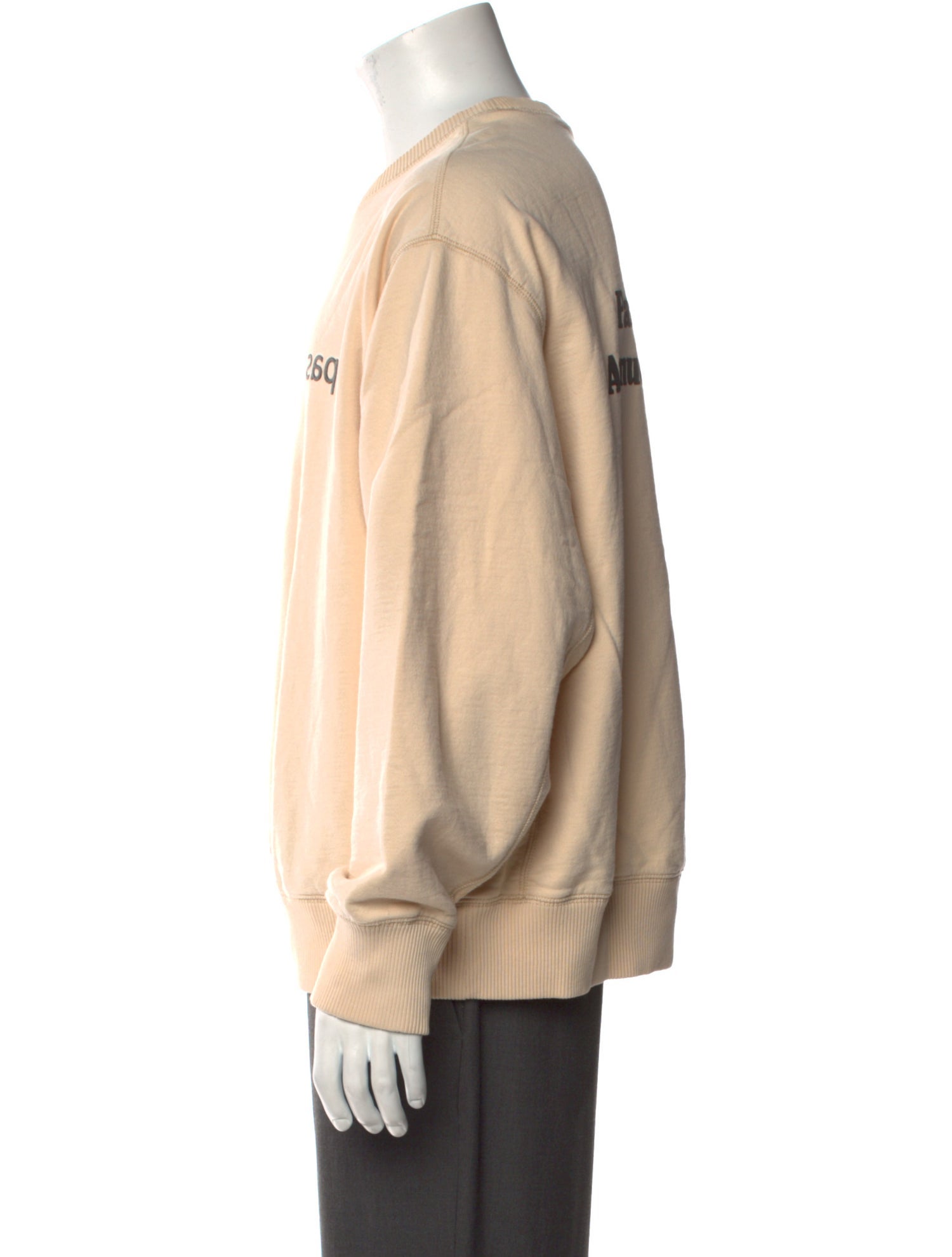 Pas Une Marque Graphic Print Crew Neck Pullover