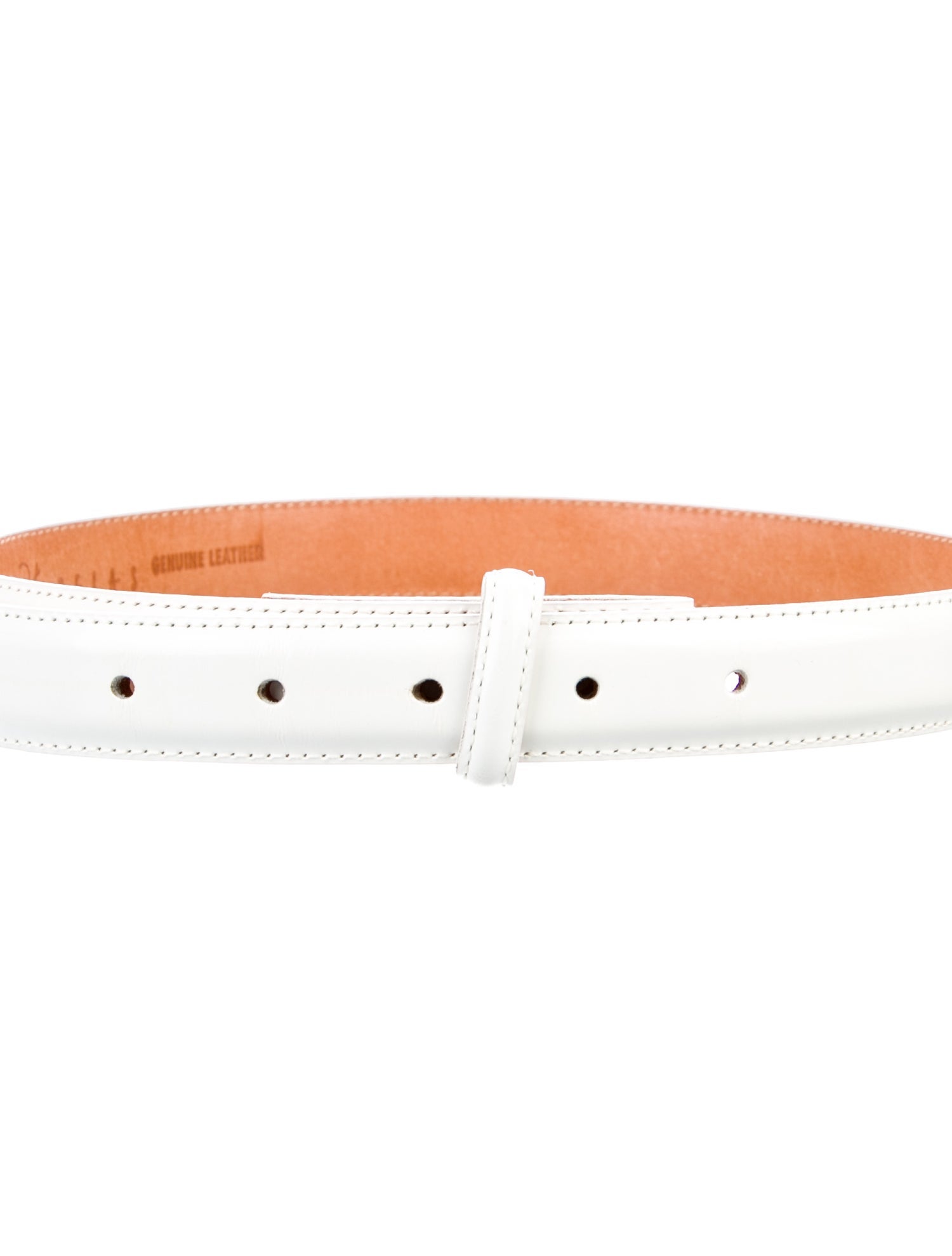Pat Areias Skinny Leather Waist Belt