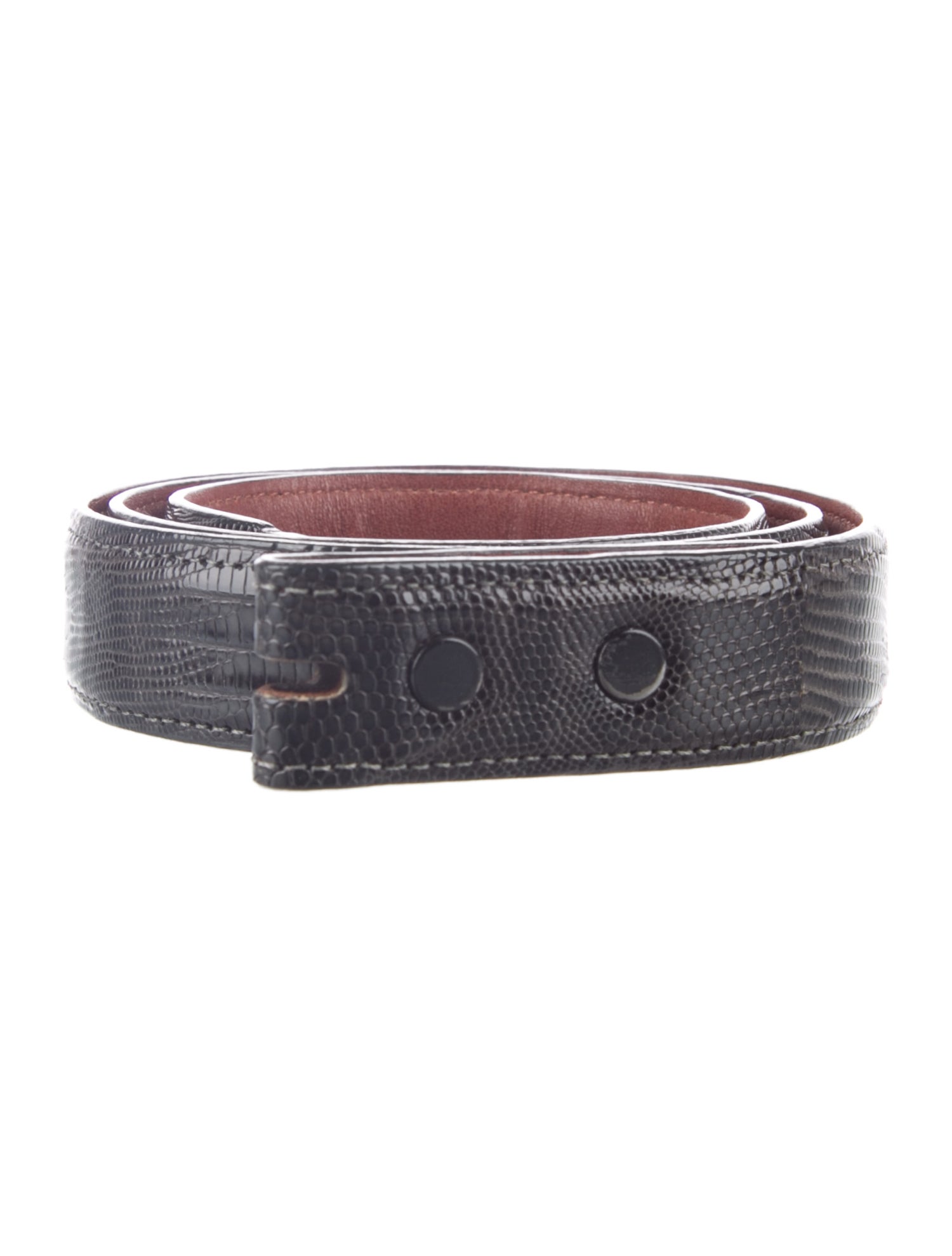 Pat Areias Skinny Lizard Waist Belt