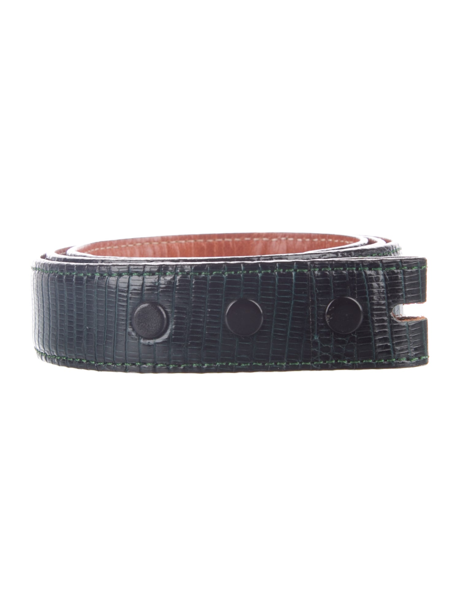 Pat Areias Skinny Lizard Waist Belt