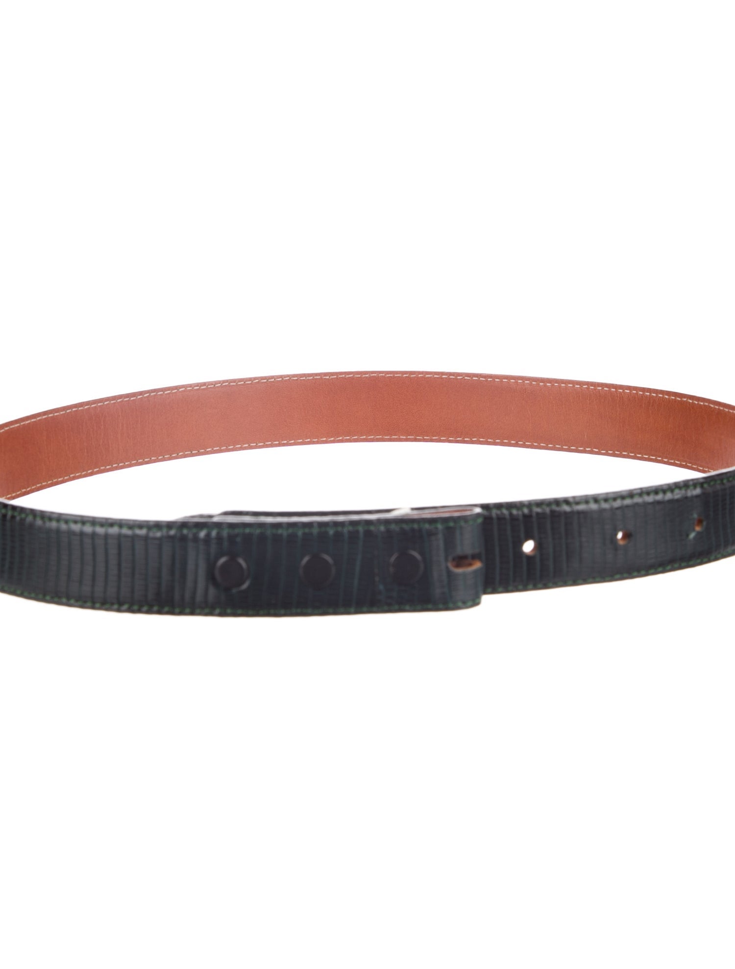Pat Areias Skinny Lizard Waist Belt