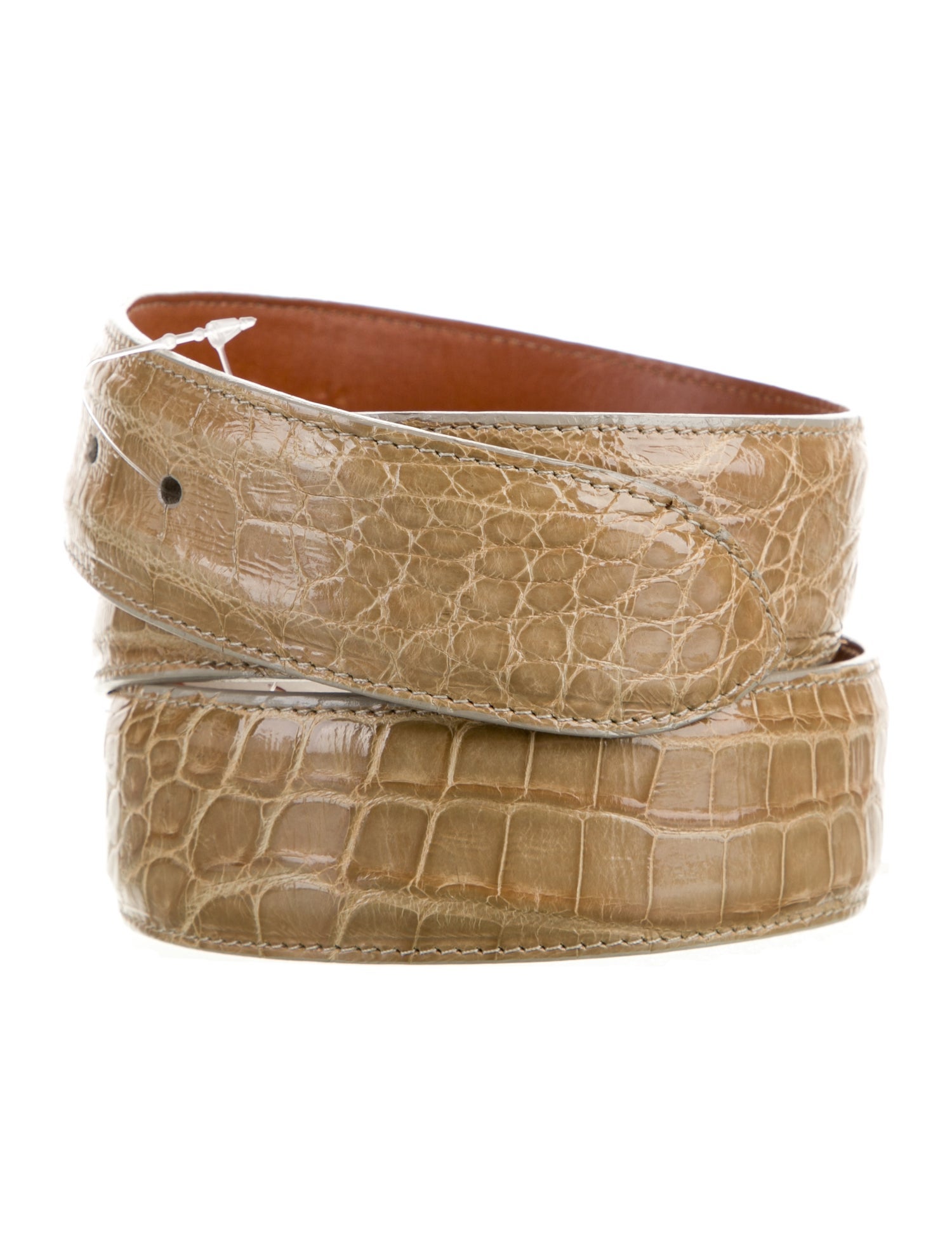 Pat Areias Alligator Belt