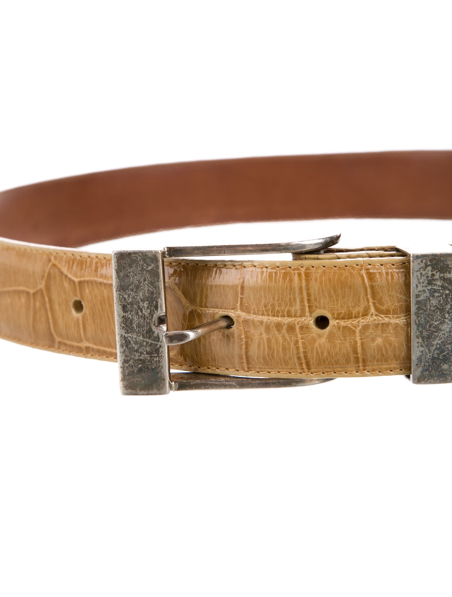Pat Areias Leather Belt
