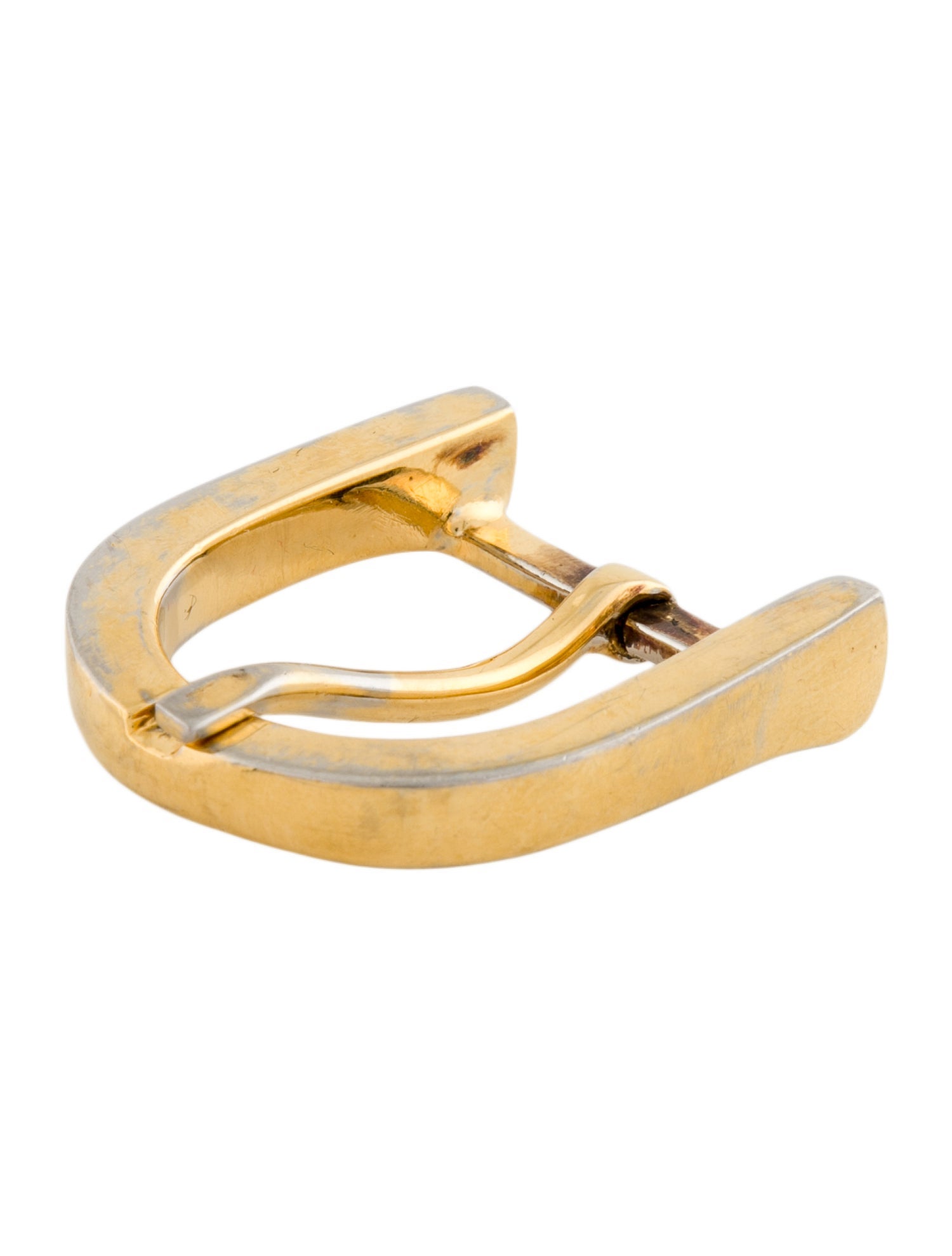 Pat Areias Metal Gold Buckle