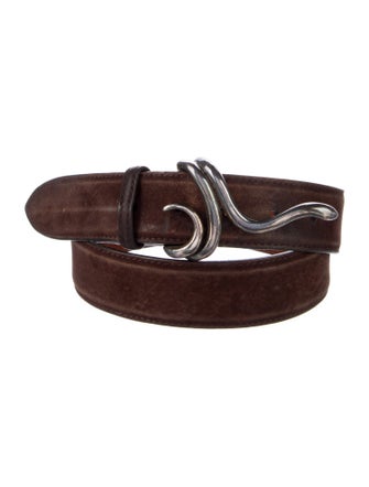 Pat Areias Suede Belt