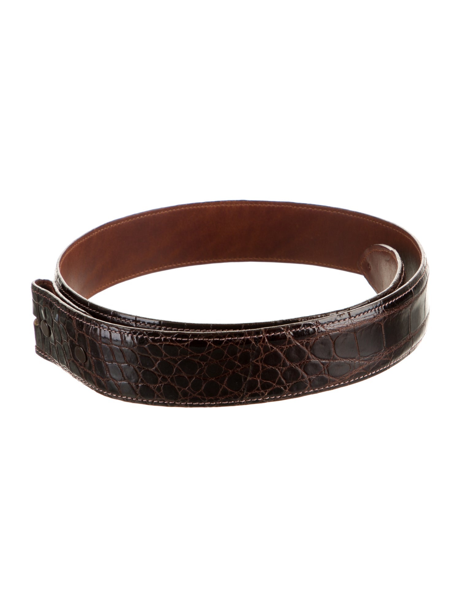 Pat Areias Alligator Waist Belt