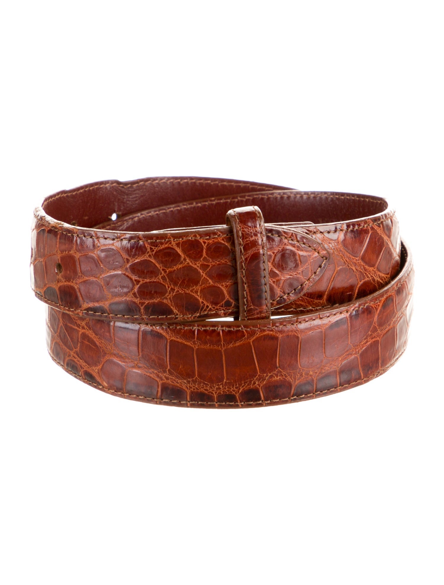 Pat Areias Alligator Belt