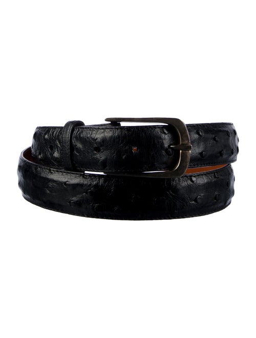 Pat Areias Ostrich Waist Belt