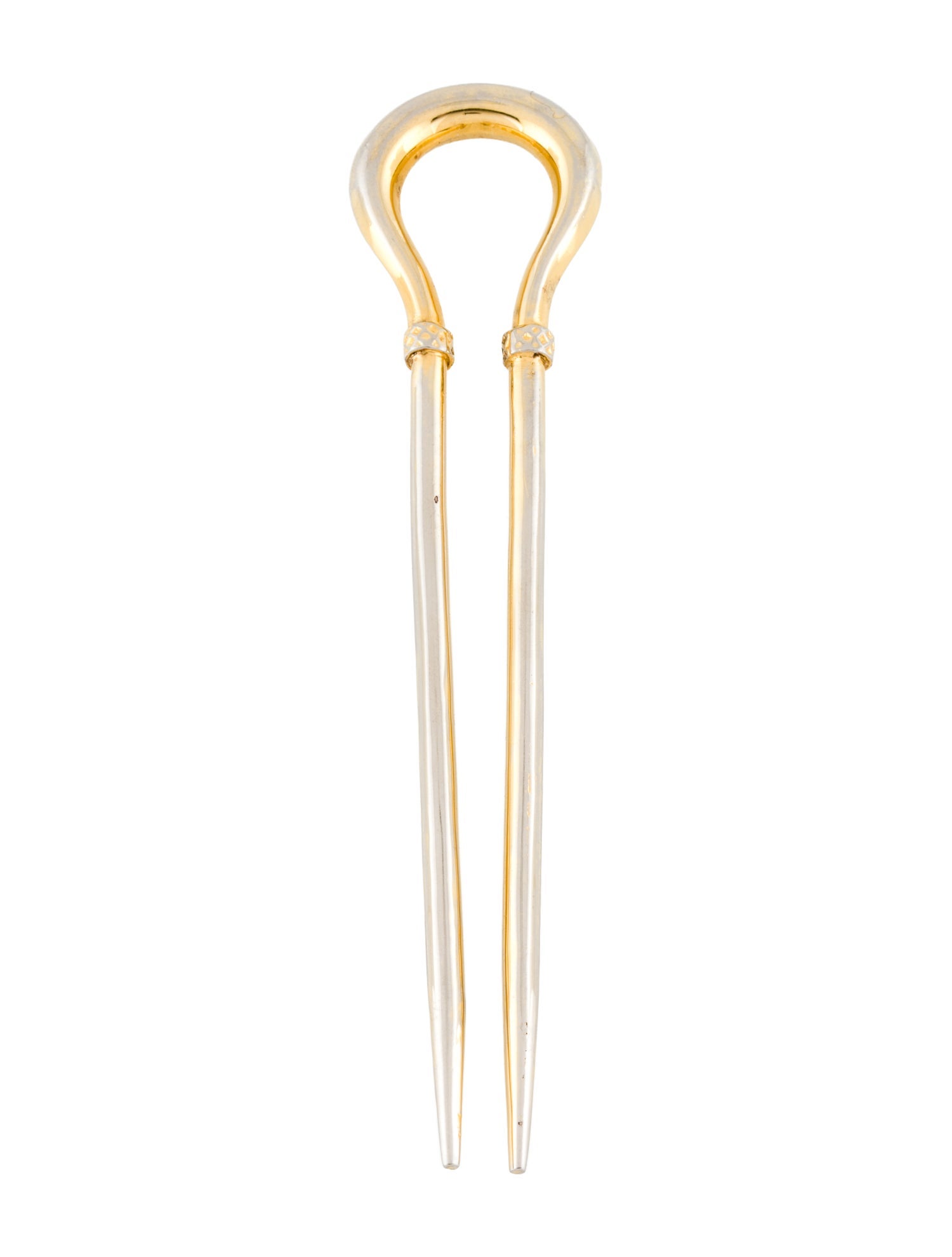 Pat Areias Women's Sterling Silver French Roll Hair Pin