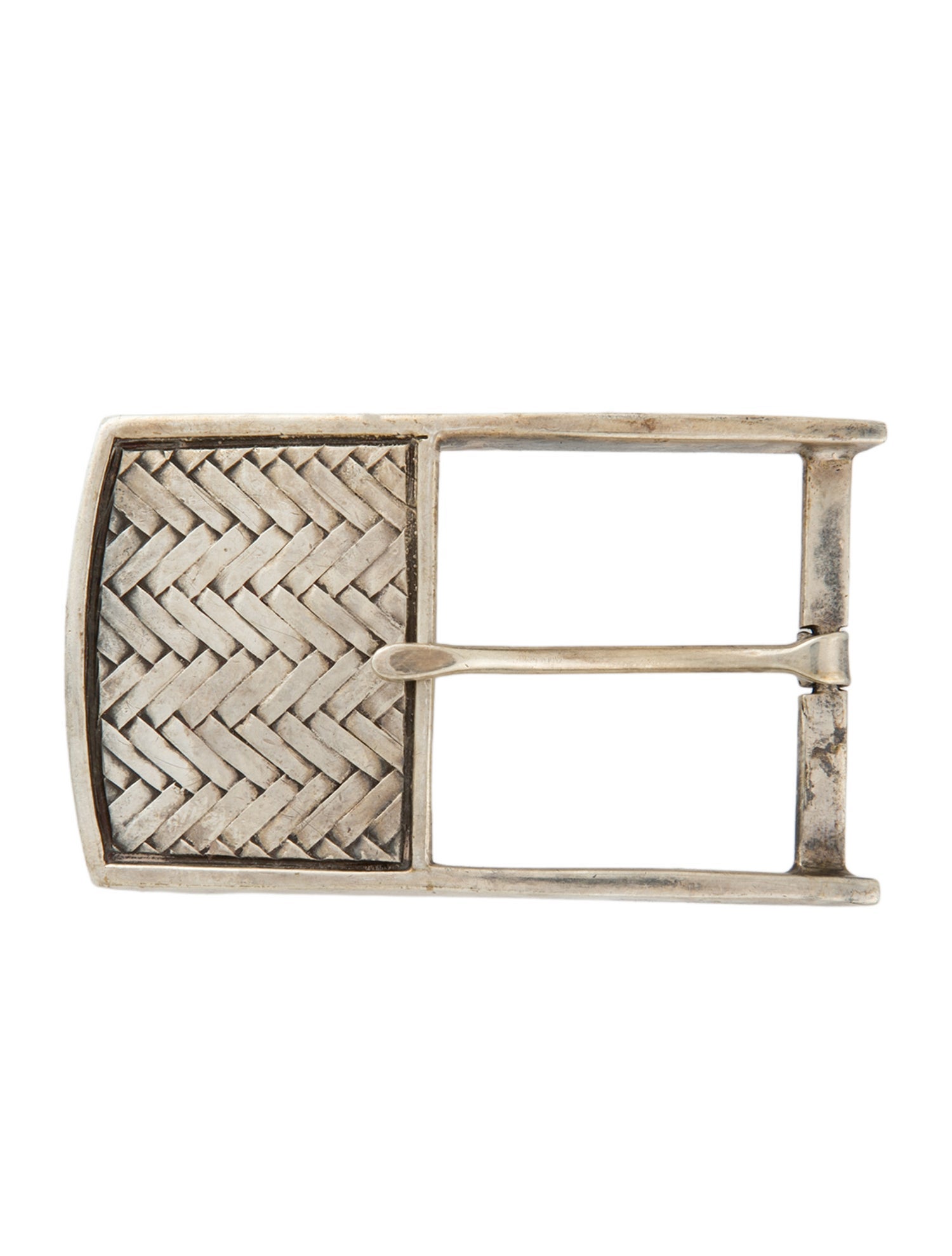 Pat Areias Sterling Silver Belt Buckle