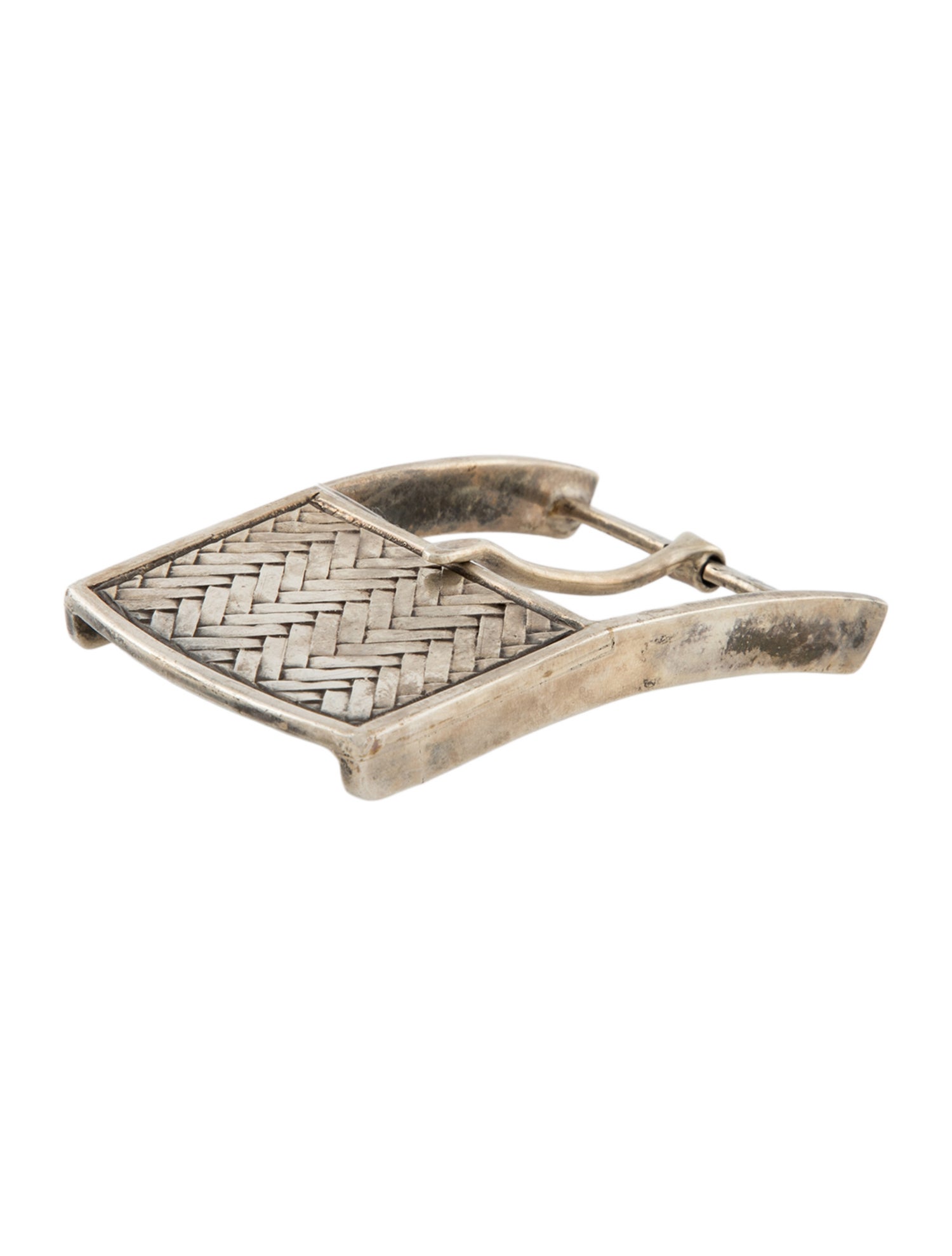 Pat Areias Sterling Silver Belt Buckle