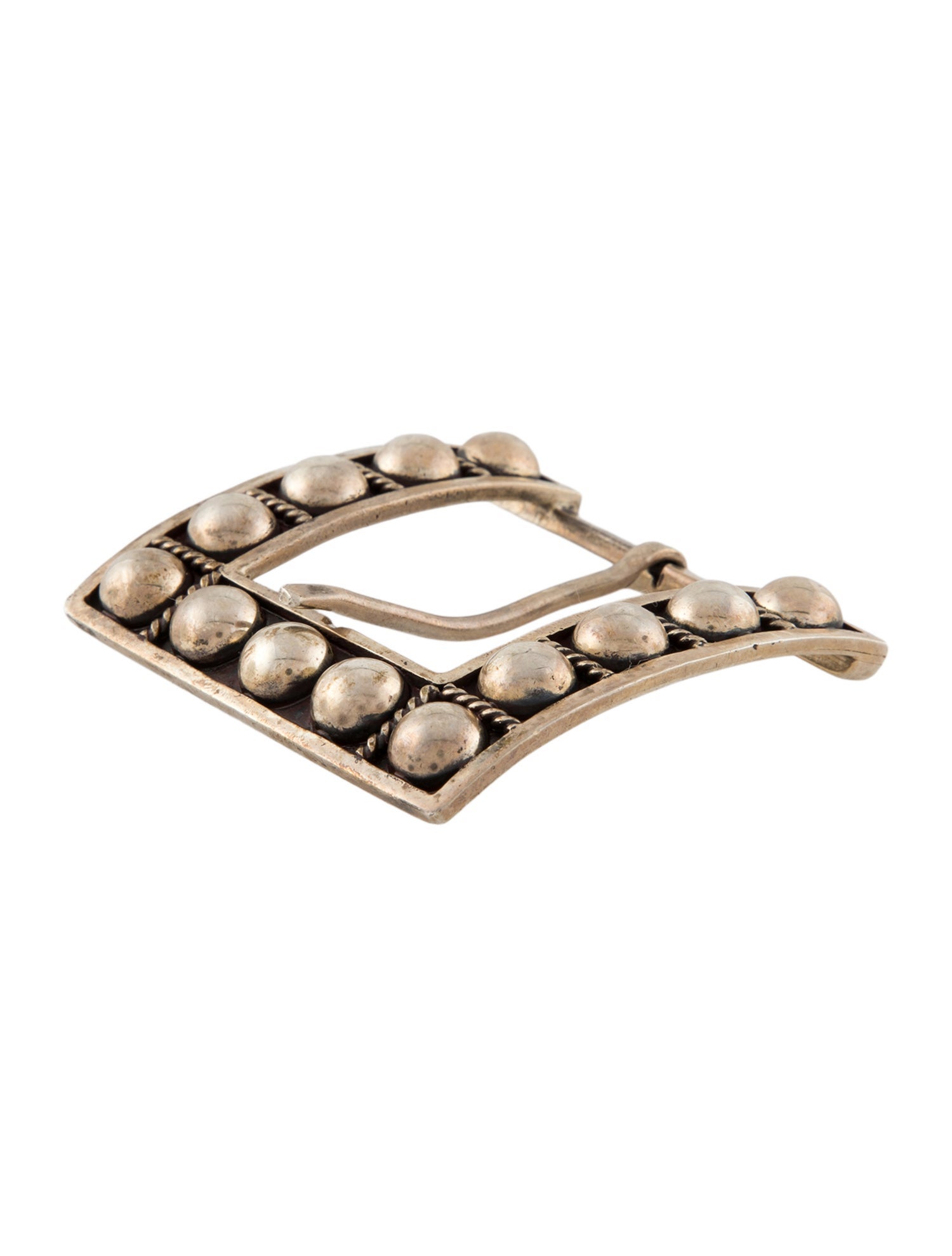 Pat Areias Sterling Silver Belt Buckle