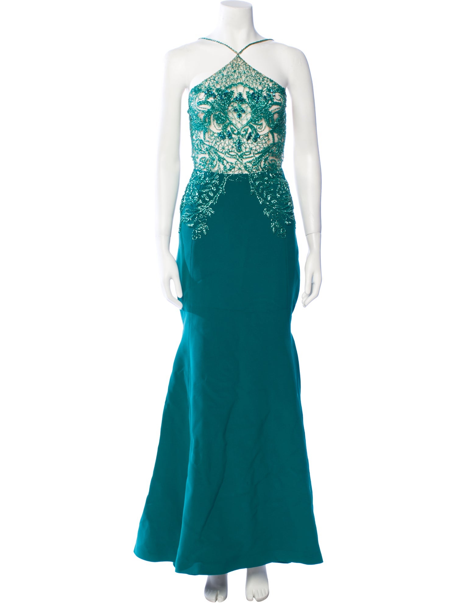 Patricia Bonaldi Halterneck Long Dress