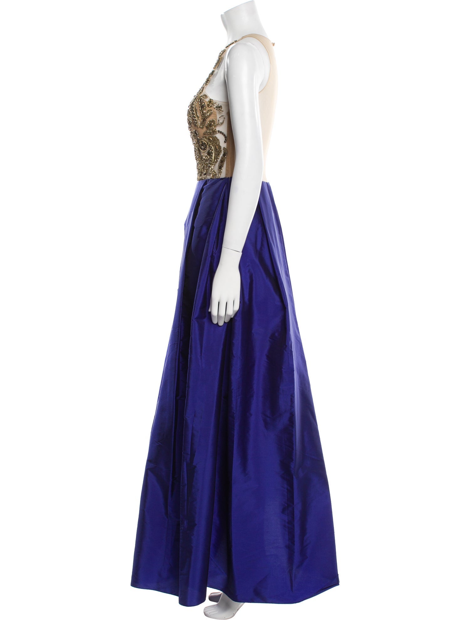 Patricia Bonaldi Lace Pattern Long Dress