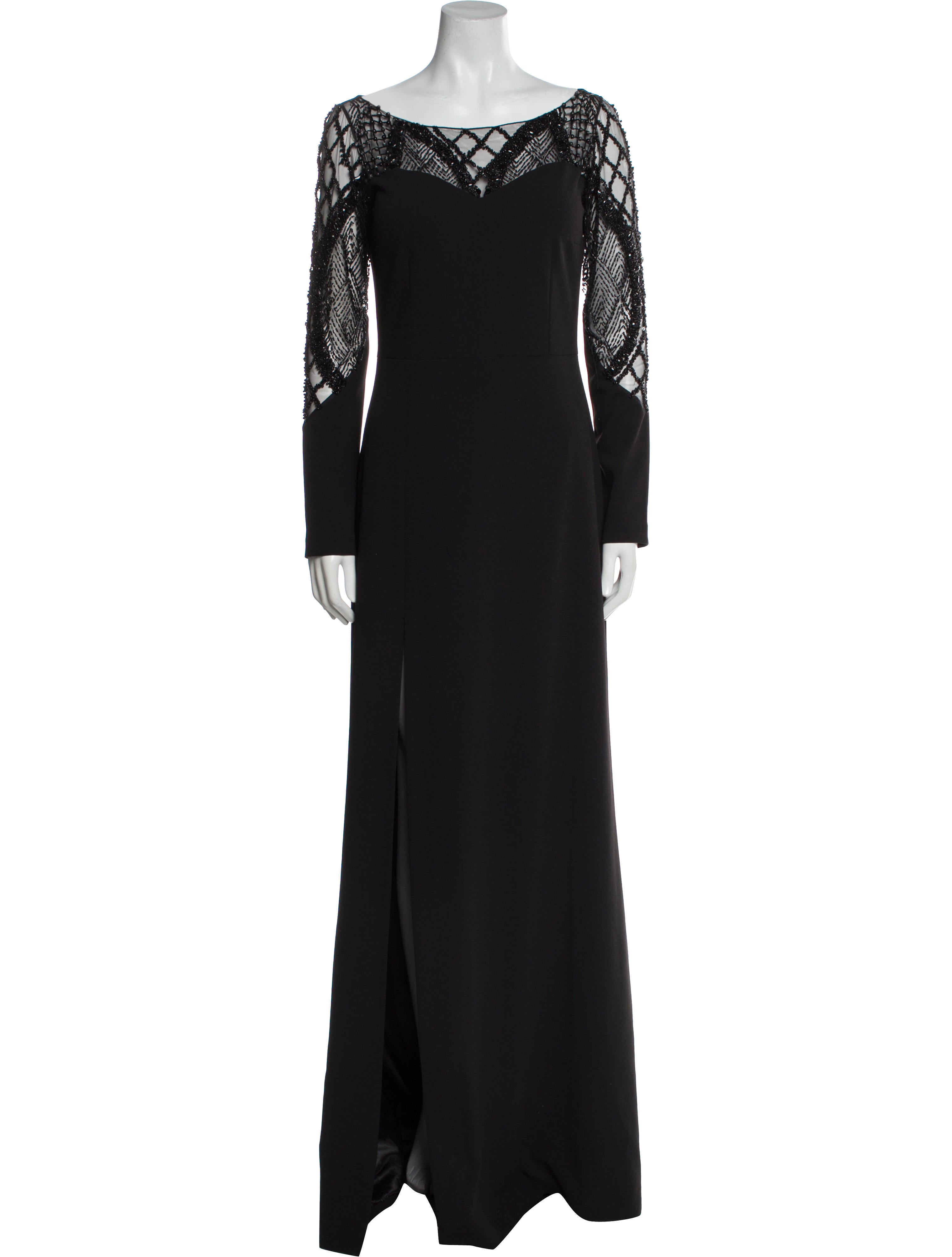 Patricia Bonaldi Bateau Neckline Long Dress