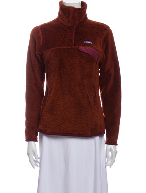 Patagonia Turtleneck Long Sleeve Sweatshirt Brown