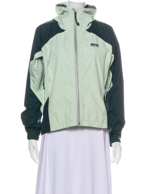 Patagonia Colorblock Pattern Jacket Green