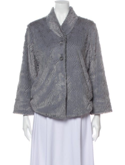 Patagonia Faux Fur Jacket Grey