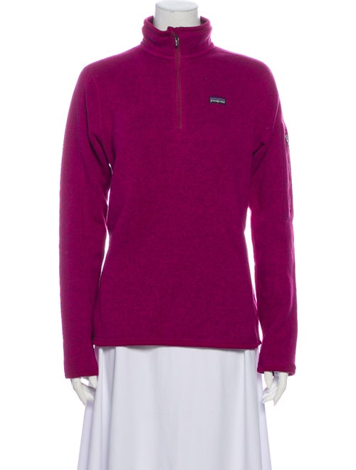 Patagonia Mock Neck Sweater Pink