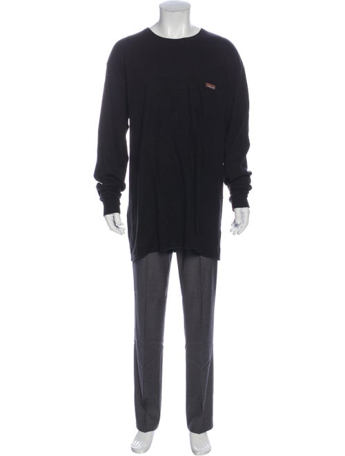 Patagonia Crew Neck Long Sleeve T-Shirt Black