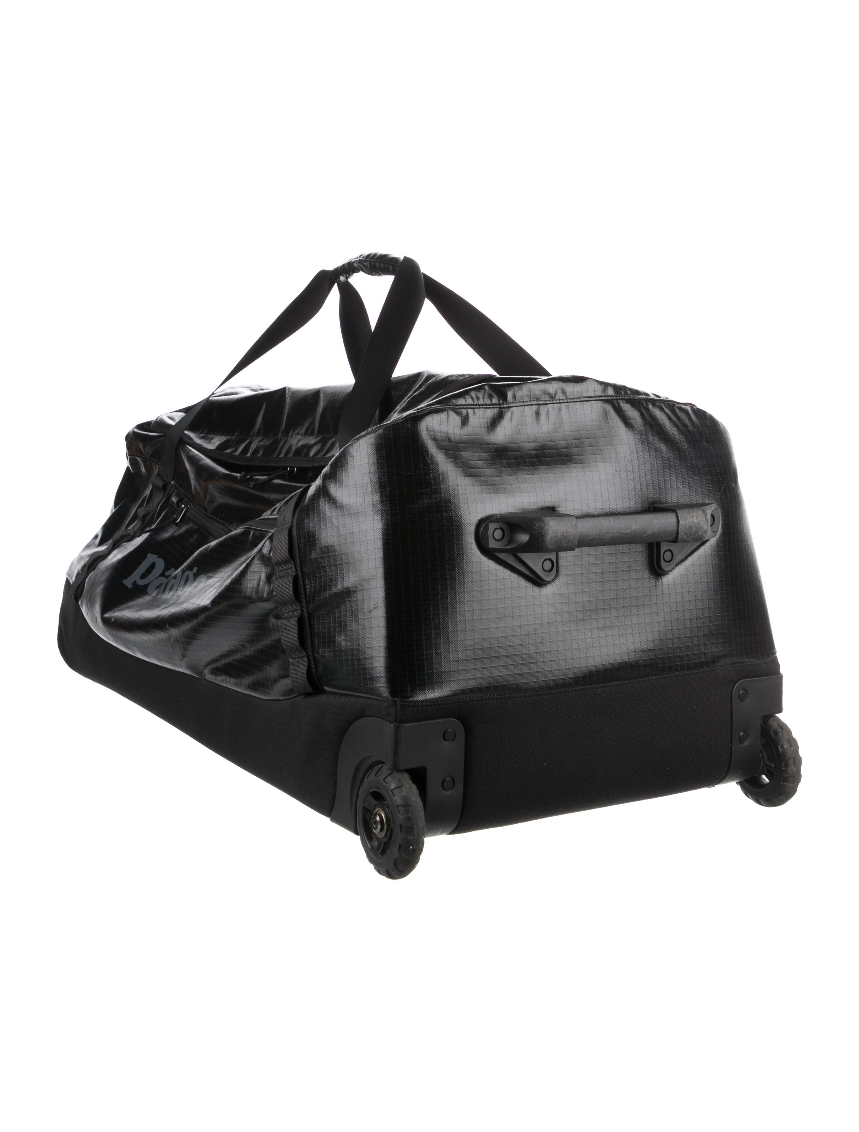 Patagonia Black Hole Wheeled Duffel Bag Black Suitcases, Luggage