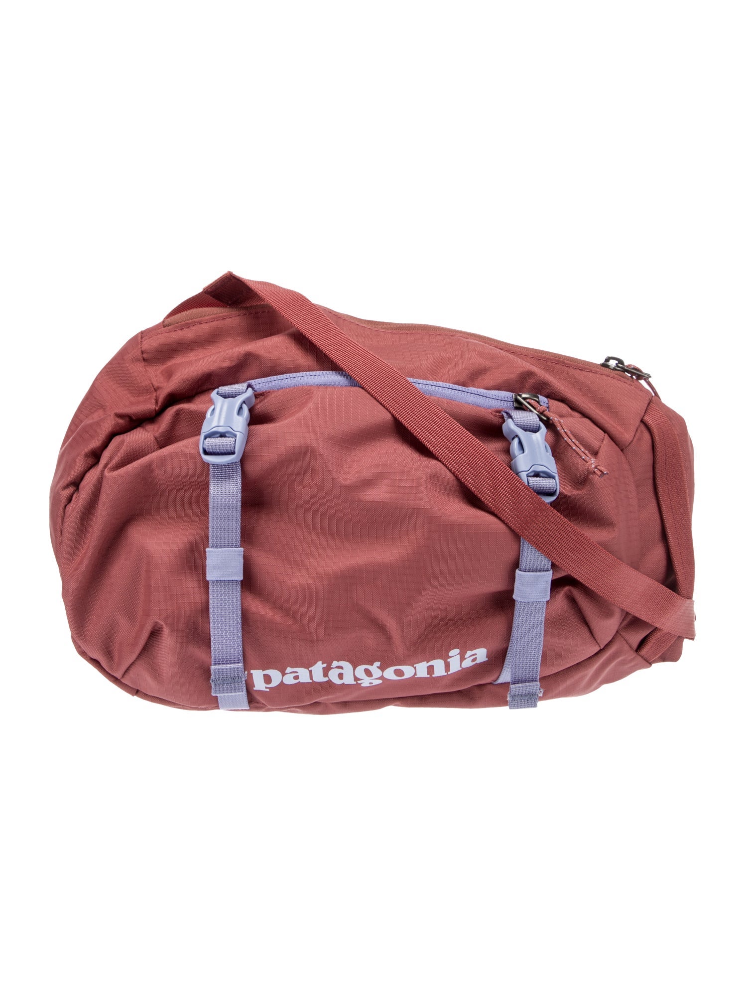 Patagonia Nylon Print Crossbody Bag Brown Crossbody Bags, Handbags